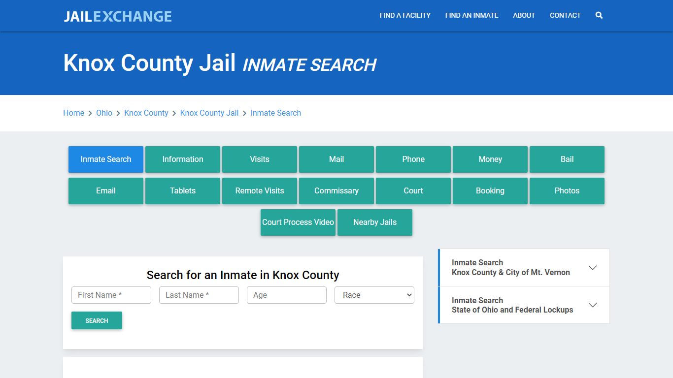 Knox County Jail, OH Inmate Search: Roster & Mugshots - Jail Exchange